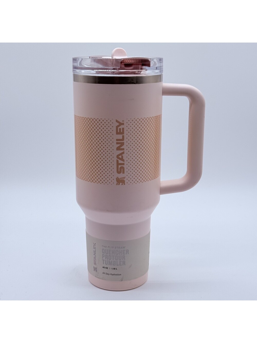 Stanley The Quencher ProTour Flip Straw Tumbler | 40 OZ - Rose Quartz Fade New